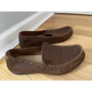 Frye & Co. Mens size 9 Leather  Slip On Driving Casual Loafer